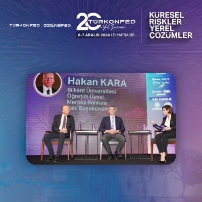 TÜRKONFED 20. Yıl Zirvesi, 2025’e Girerken Küresel Riskler ve Yerel Çözümler Paneli